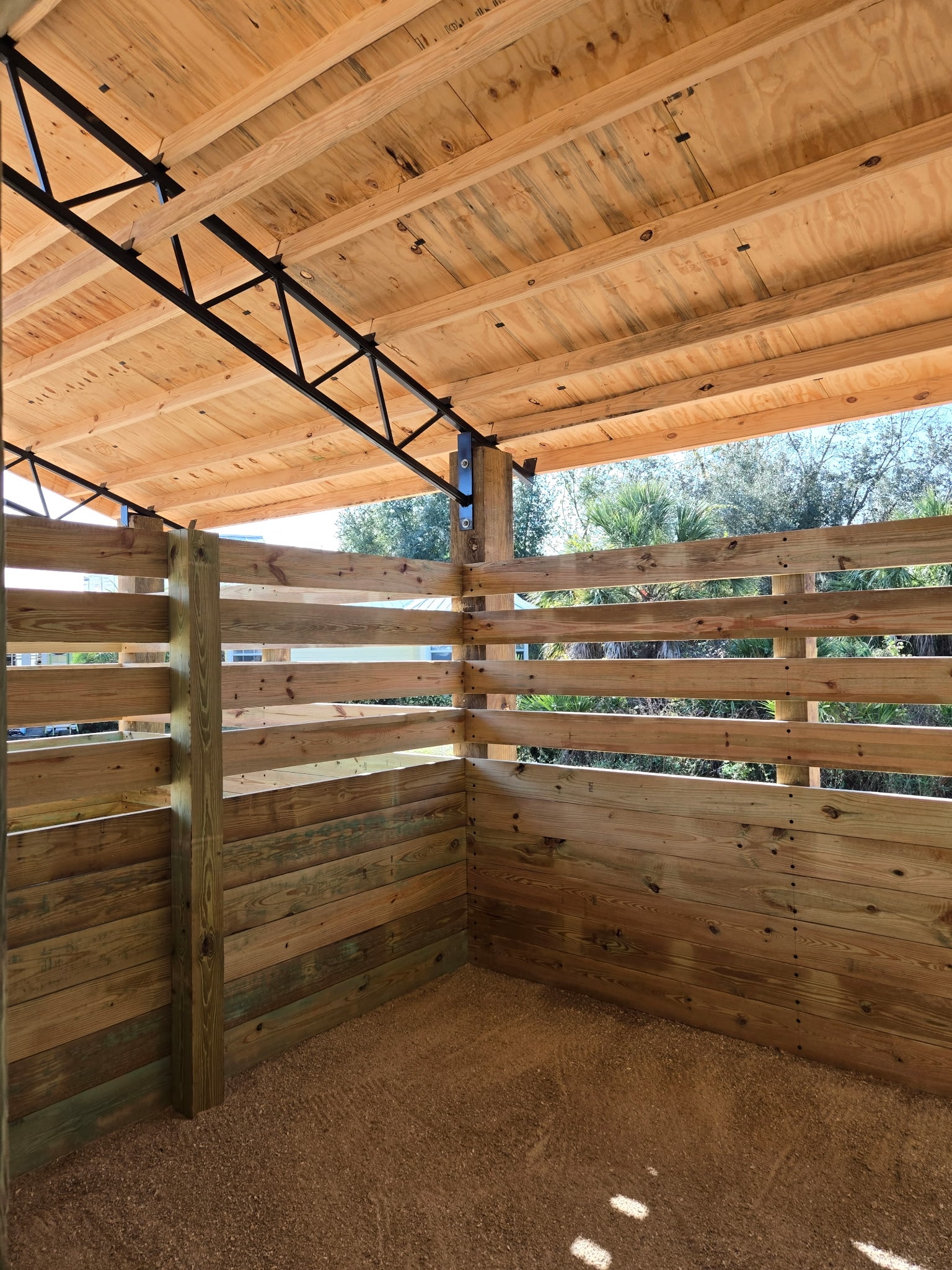 Shavings pallets ready to ship